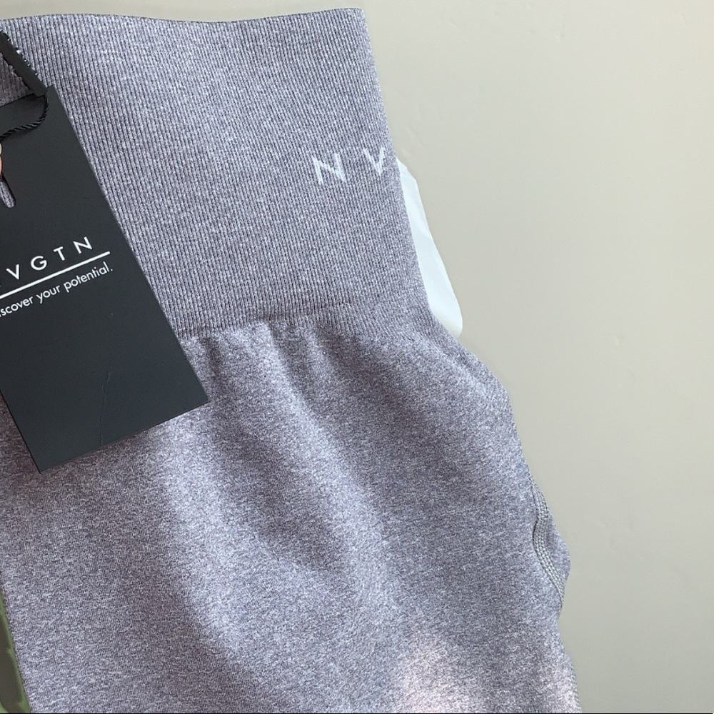 NVGTN Grey Pro Shorts SMALL